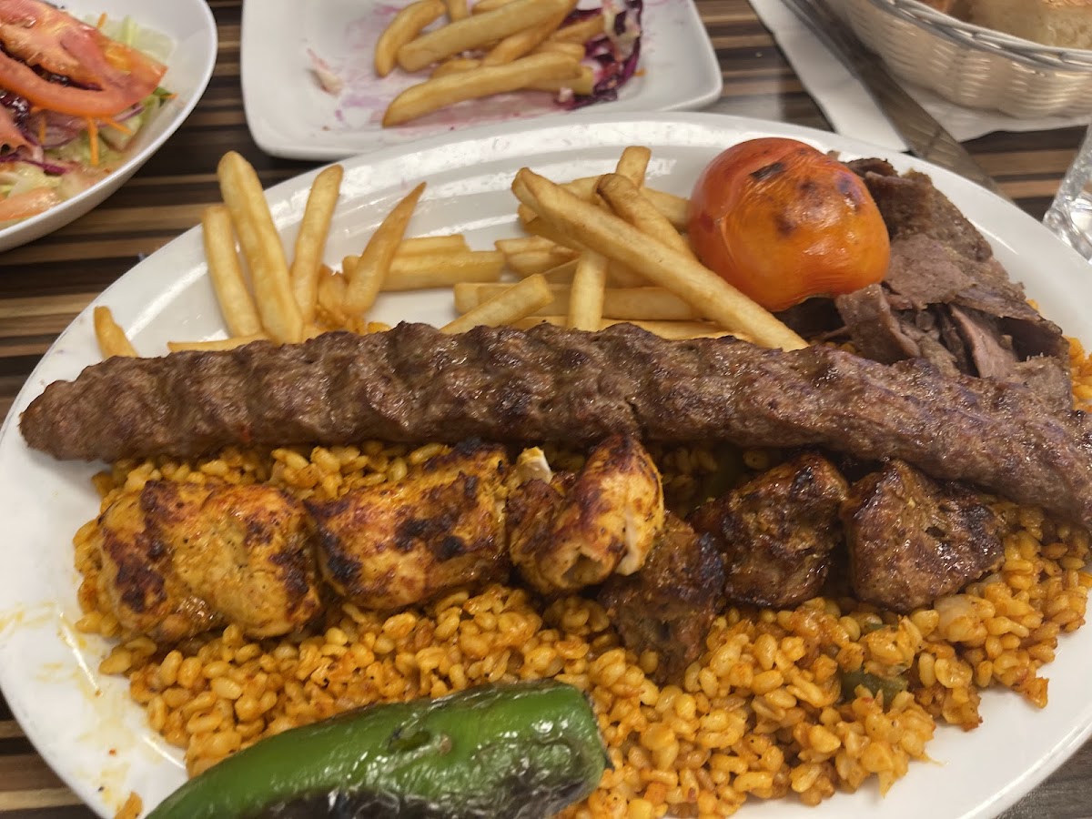 Assiettes doner kebab / Doner Kebab Plates